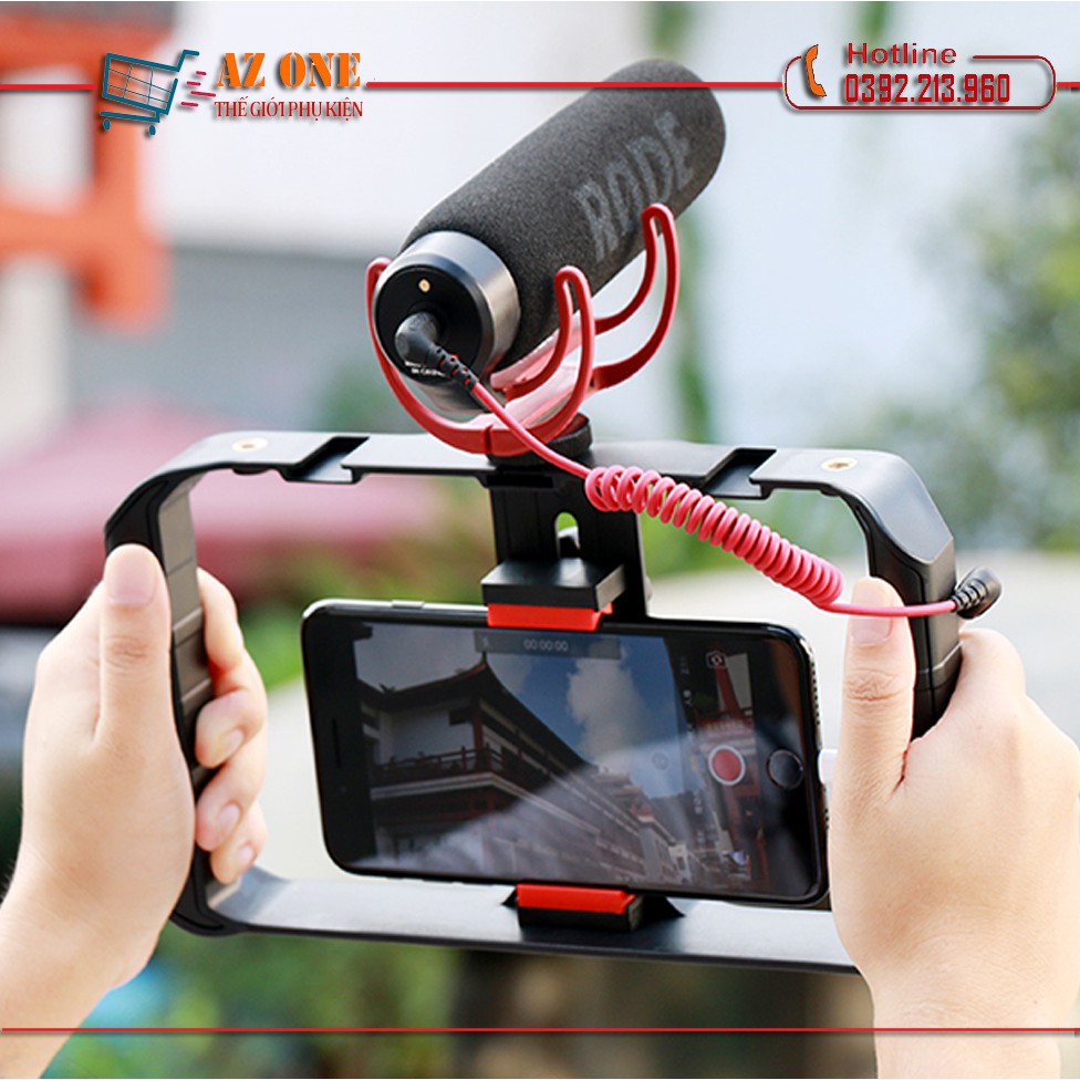 Tay Cầm Chống Rung Cho Điện Thoại Hỗ Trợ Quay Phim, Chụp Ảnh Ulanzi U-rig Pro