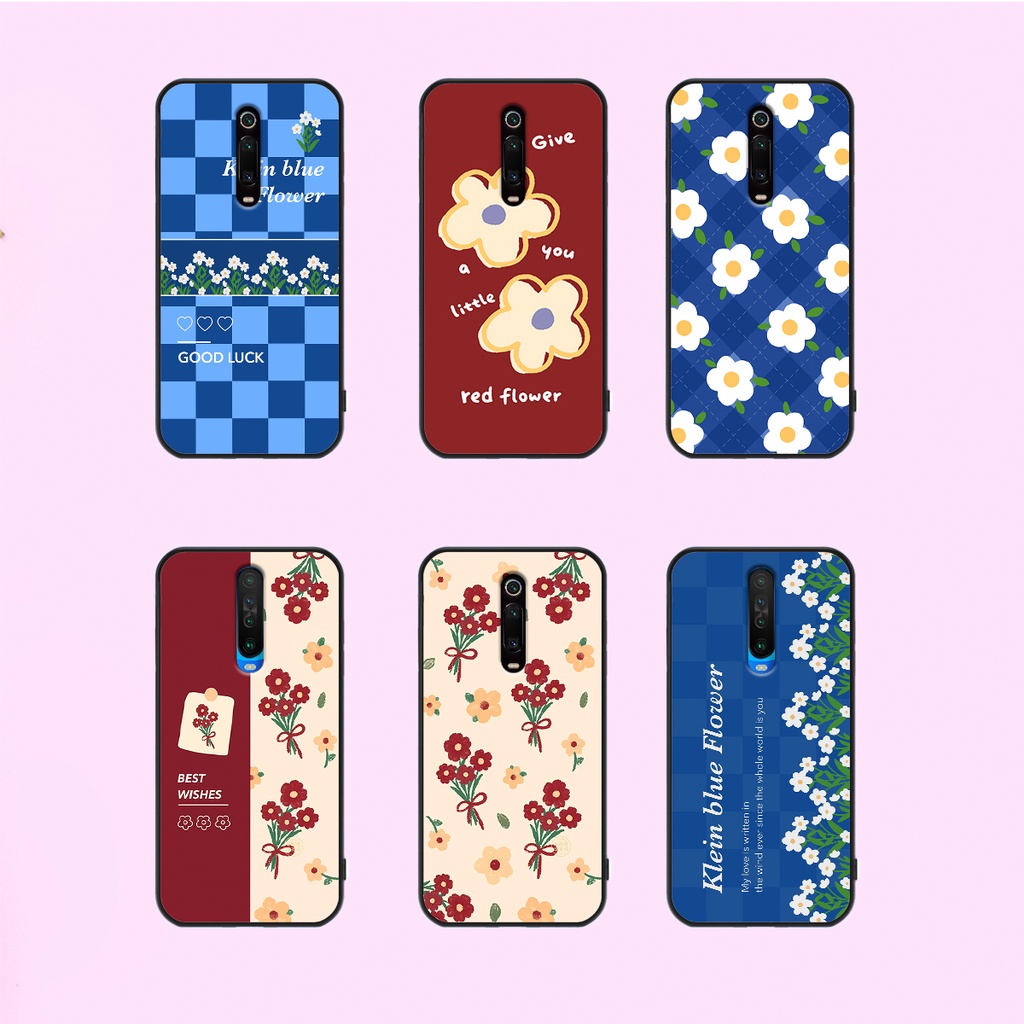 Ốp Xiaomi Redmi K20 / MI 9T / Redmi K30 / Redmi K30 5G in hình hoa cỏ nhẹ nhàng,họa tiết caro xinh xắn.ốp lưng chống sốc