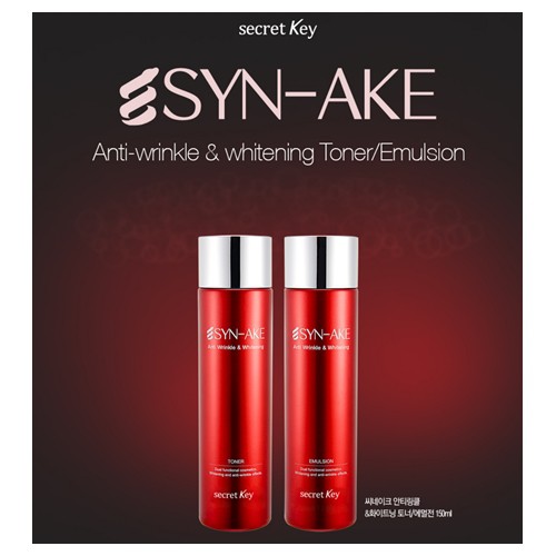 [Hàng mới về] Sữa dưỡng SYN-AKE chống nếp nhăn và làm trắng 150ml