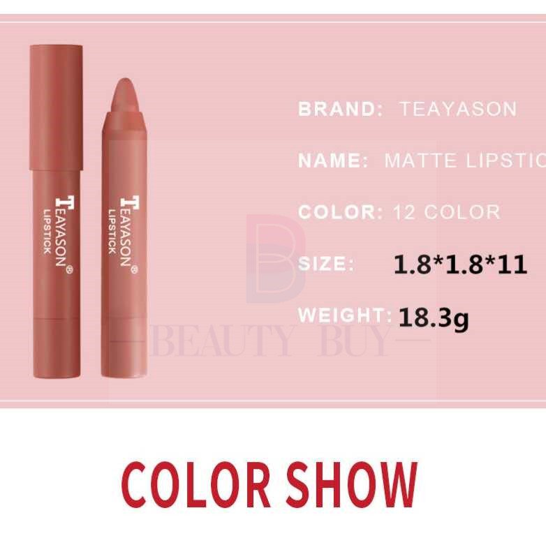 (Hàng Mới Về) Bộ 3 Son Bóng Dưỡng Ẩm Chống Thấm Nước 6110