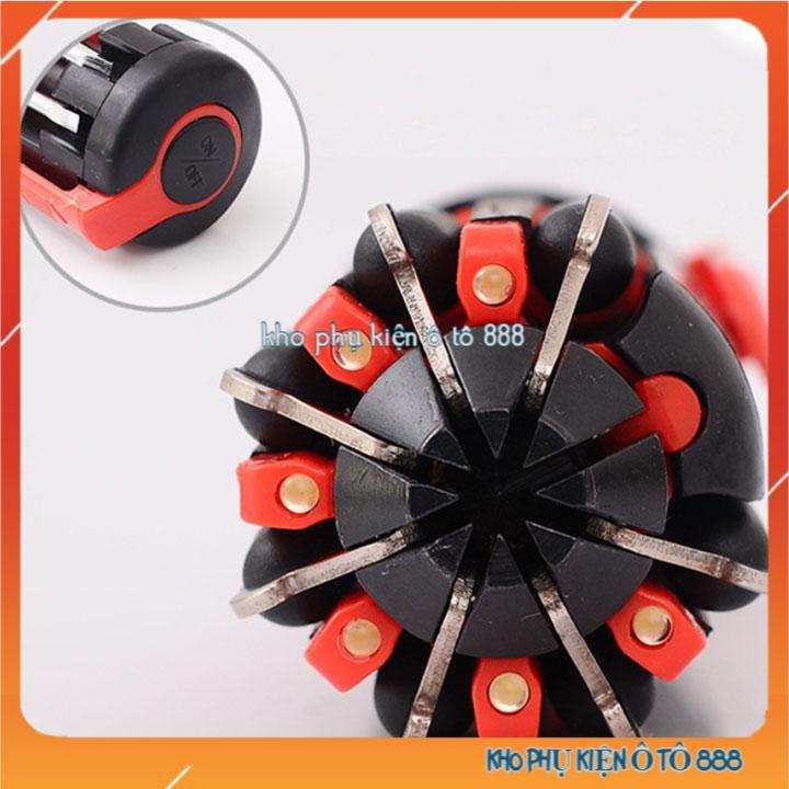 Bộ tô vít đa năng 8 trong 1 kèm đèn pin chiếu sáng