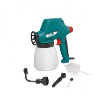 Máy phun sơn Total TT1006 dung tích đựng sơn lớn, thiết gọn nhẹ.