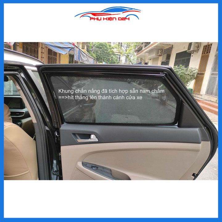 Bộ rèm chắn nắng Avanza 2022-2023-2024 cố định nam châm thuận tiện