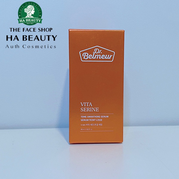 Serum dưỡng trắng da chống lão hóa dưỡng ẩm nám làm sáng da vitamin C The Face Shop Dr Belmeur Vita Serine Serum 45ml