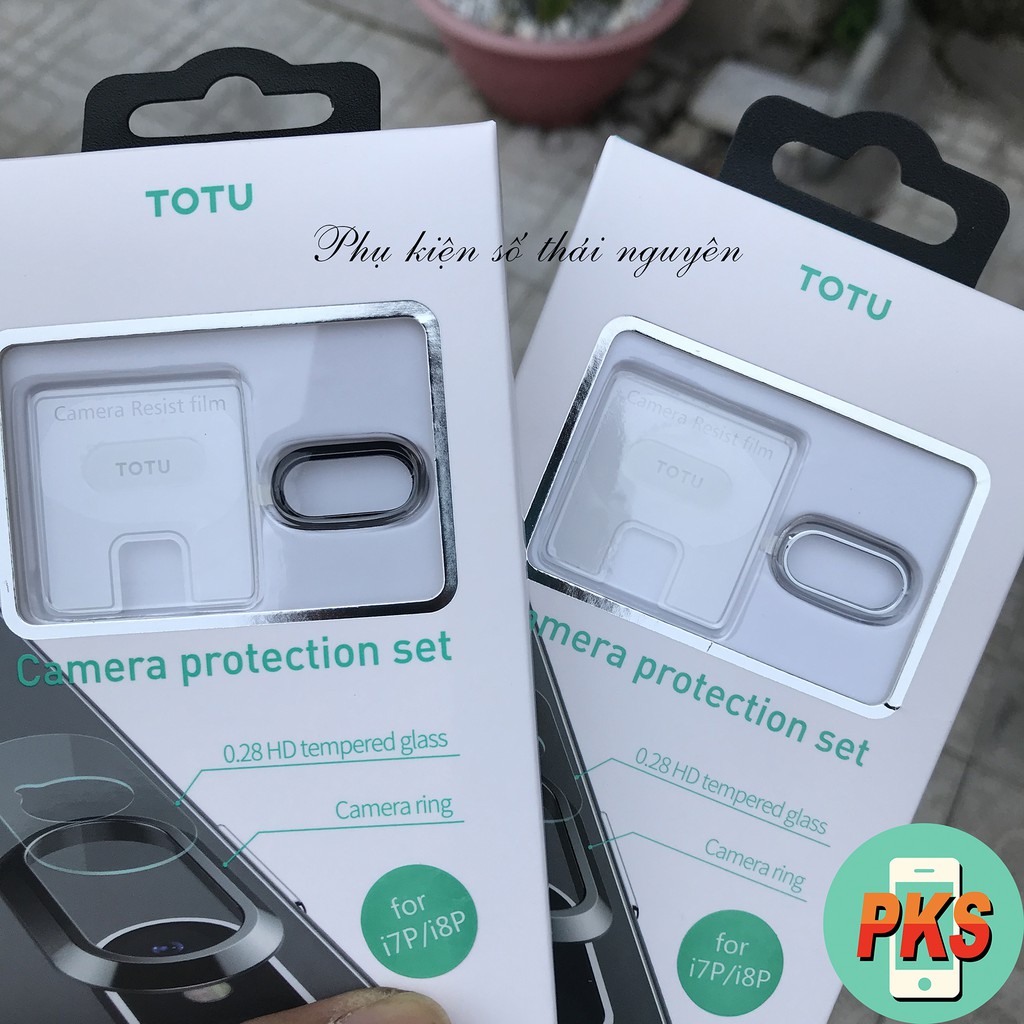 Bộ Viền Bảo Vệ Và Kính Cường Lực Camera Iphone X, Xs, Xsmax Hãng TOTU