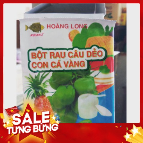 Giá rẻ nhất 1 hộp 12 gói rau câu dẻo con cá vàng