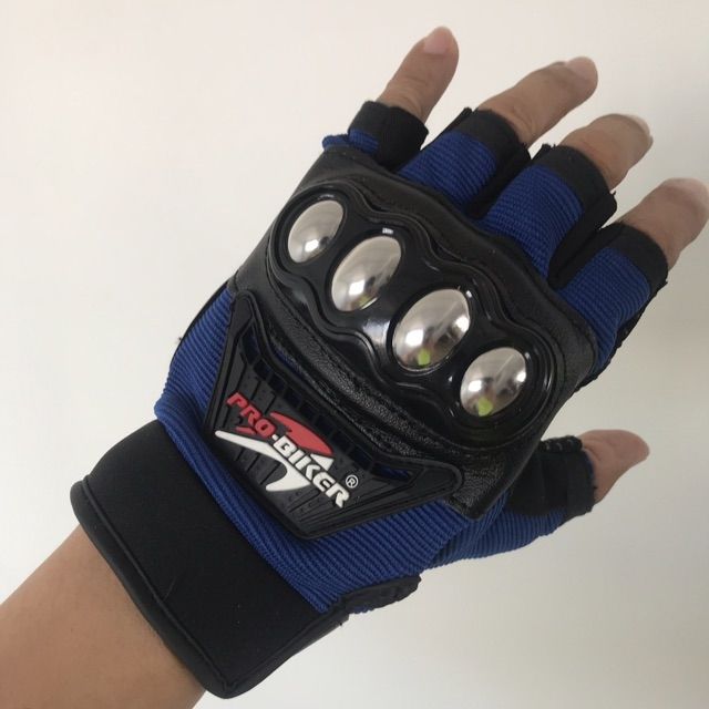 Găng Tay Hở Ngón Probiker Gù Inox