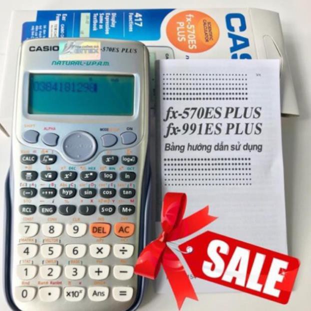 Máy tính học sinh Casio FX 570ES PLus - Máy tính Casio học sinh Cầm Tay