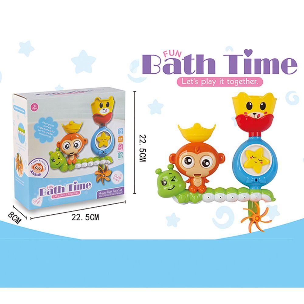 NICKOLAS Đồ Chơi Bồn Tắm Phun Nước Hình Khỉ Hoạt Hình Vui Nhộn Sáng Tạo Cho Trẻ Em