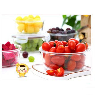 Hộp Cơm Thủy Tinh Tròn 400ml