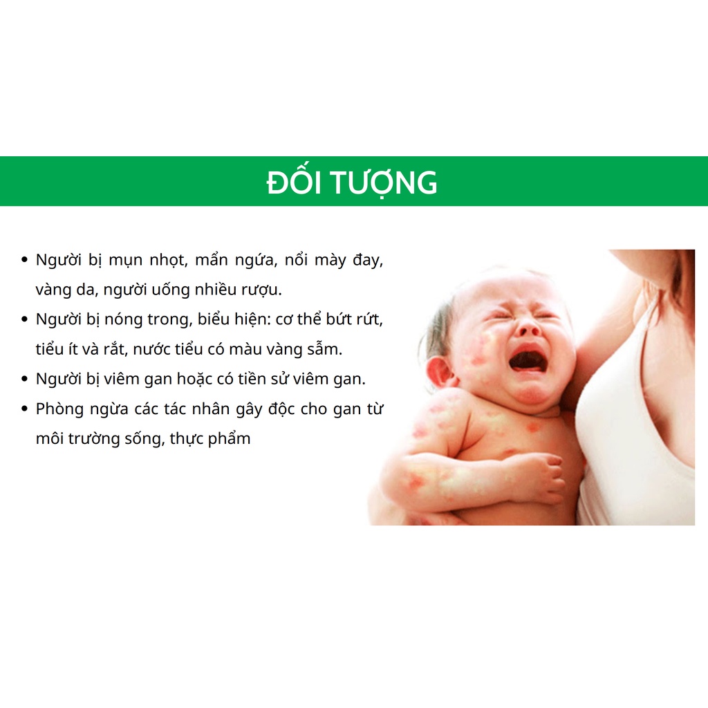 Siro uống Phương Đông mát gan giải độc An Châu - Hộp 20 ống - Globalpharma