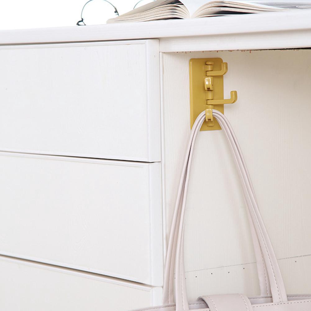 Giá Đỡ Treo Tường Tự Dính Không Cần Đóng Đinh / Móc Treo Chìa Khóa Tiết Kiệm Không Gian Cho Nhà Bếp / Phòng Tắm