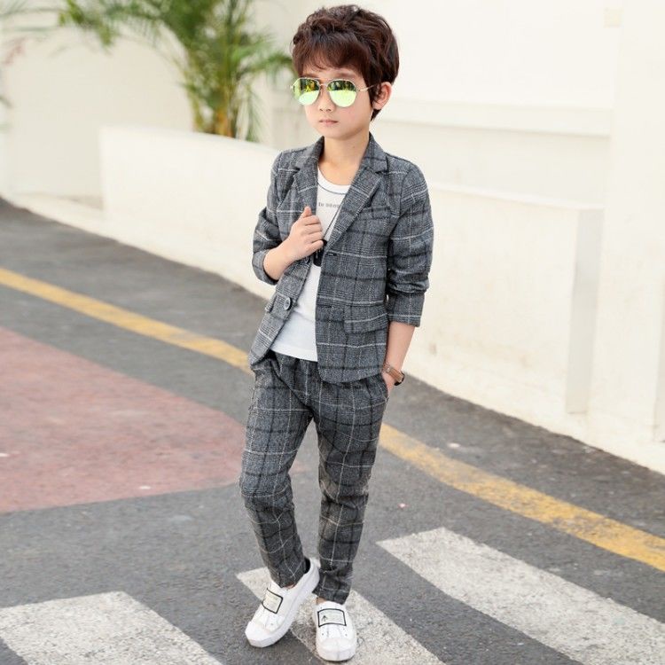 Set Đồ Vest Phong Cách Phương Tây Thời Trang Cho Bé Trai