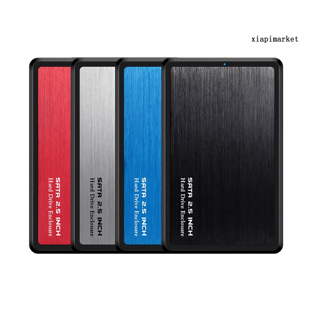 MAT_Zinc Alloy USB 3.0 SATA 2.5 inch Hard Drive Enclosure SSD Solid State Disk Case