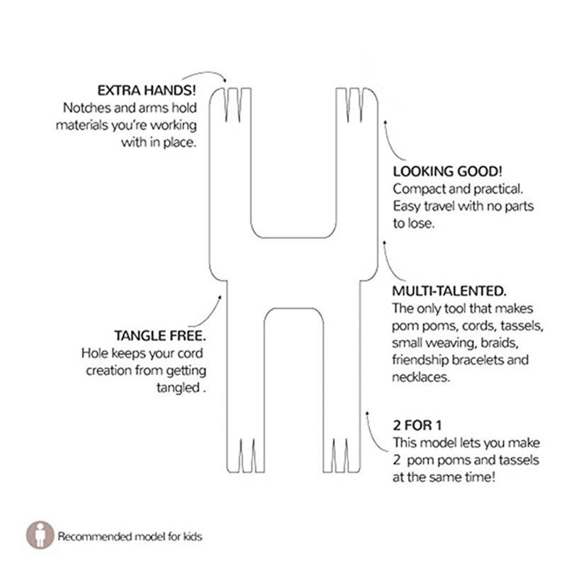 Bộ Dụng Cụ Đan Len 5 Trong 1 Đa Năng Tiện Dụng