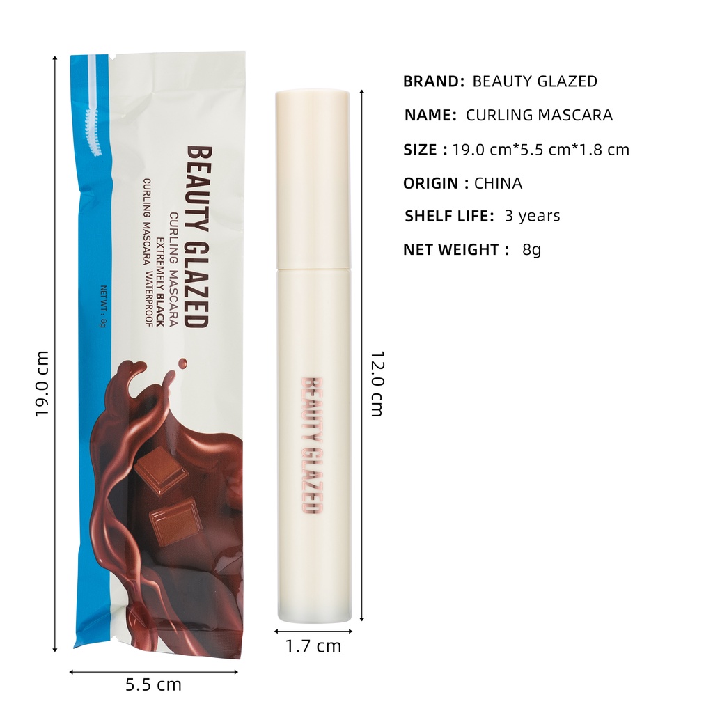 [Hàng mới về] Mascara chải mi Beauty Glazed chống thấm nước và chống nhòe cao cấp tiện lợi
 | BigBuy360 - bigbuy360.vn
