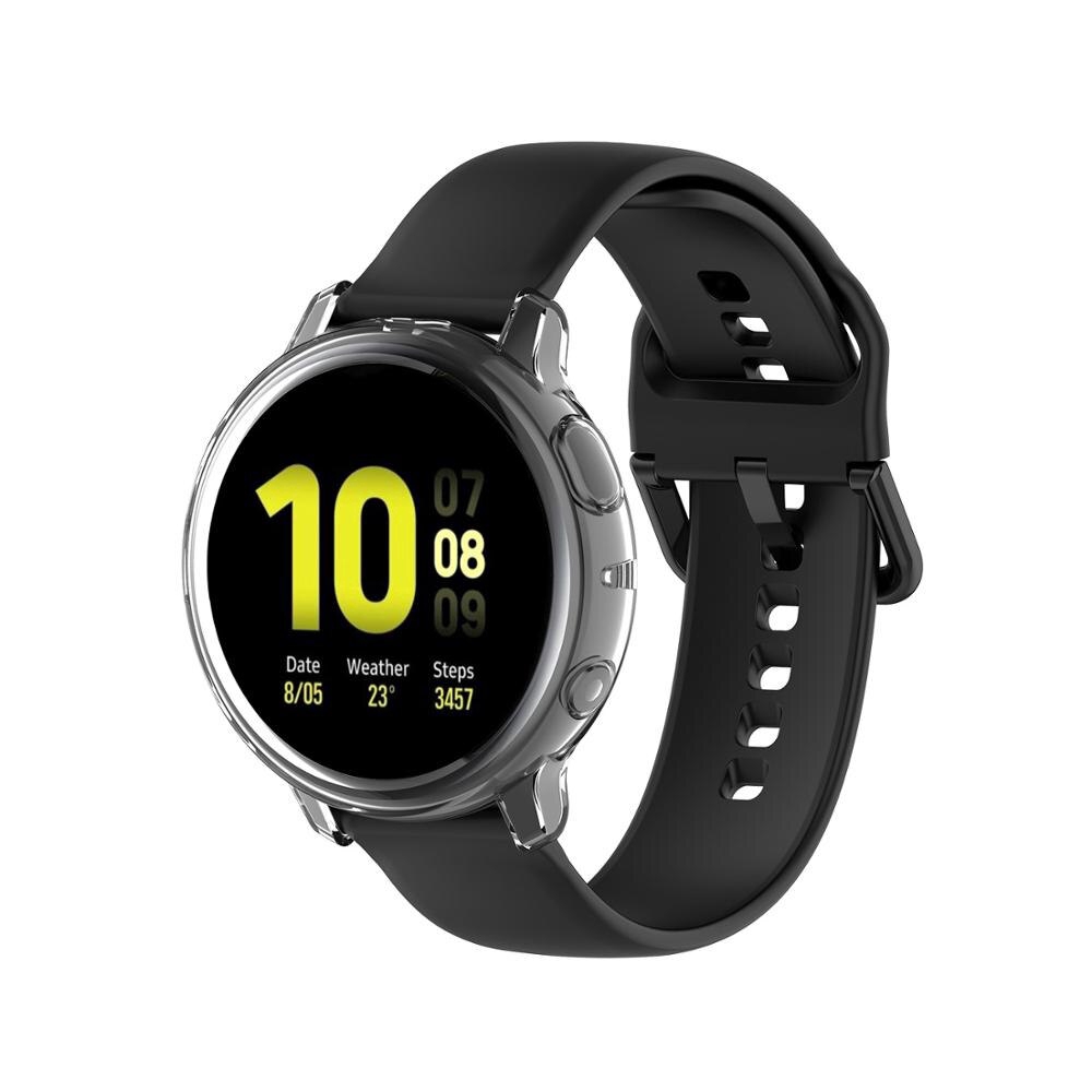 Vỏ nhựa TPU bảo vệ đồng hồ thông minh Samsung Galaxy Watch Active 2 40mm 44mm SM-R830 R820