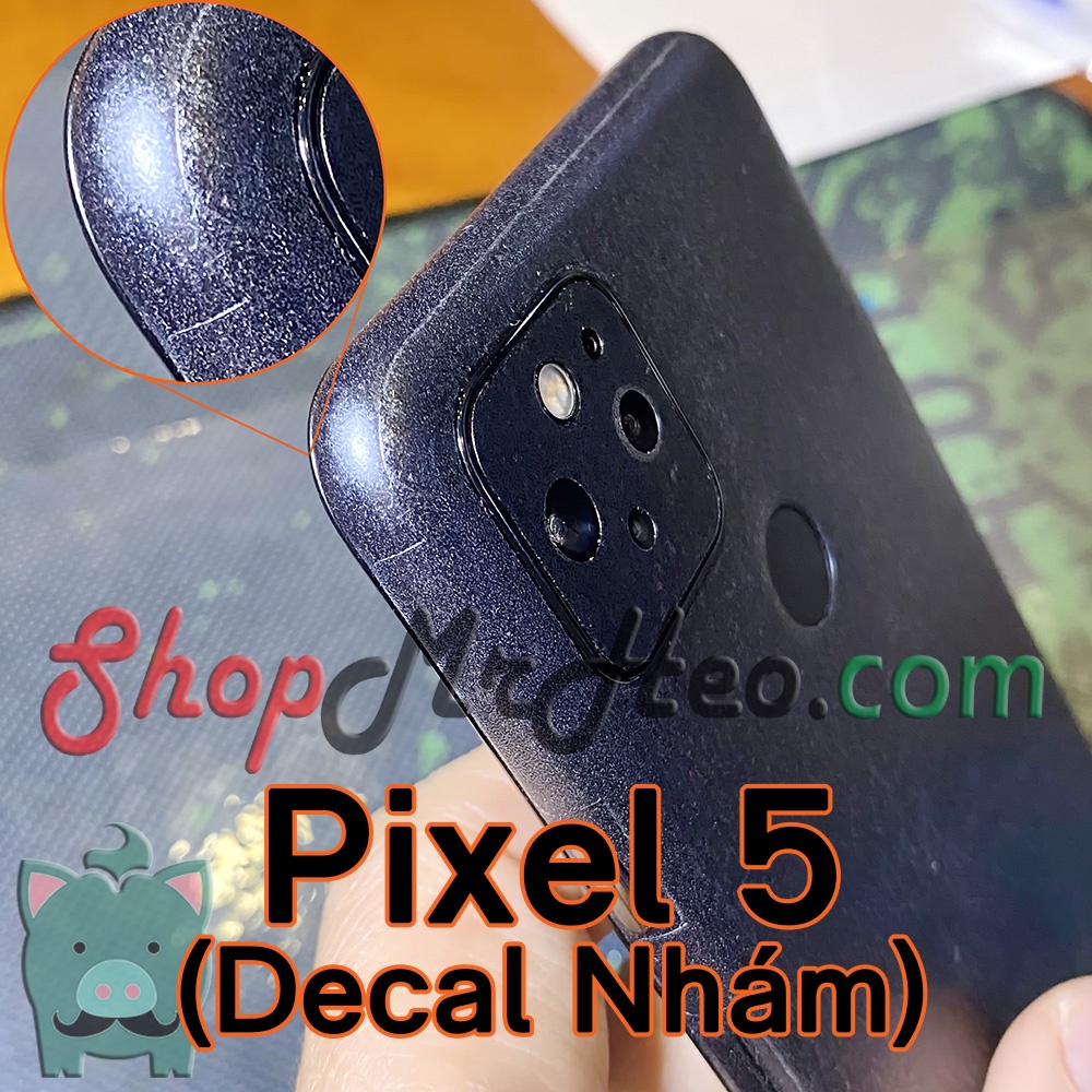 Skin Dán Mặt Sau Lưng Vân 3D Google Pixel 5 5G - Pixel 5a 5G