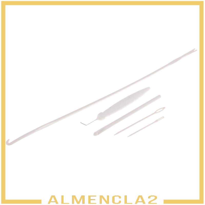 [ALMENCLA2] Knitting Looms Crochet Yarn Needles Board Craft Kit Socks Gloves Hats Making