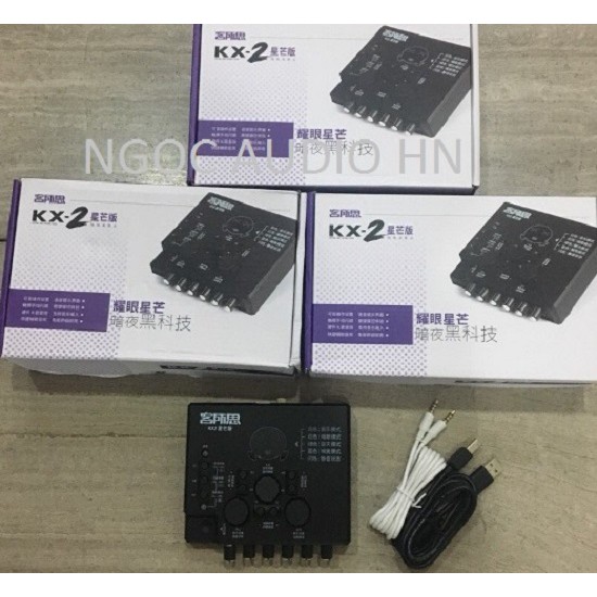 Trọn Bộ live stream Micro BM800 và Sound card XOX KX-2S