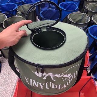 Thùng Đựng Cá Bằng Vải Canvas Có Nắp Đậy Tiện Dụng