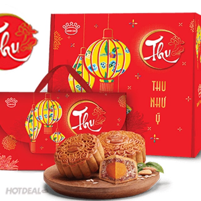 Bánh Trung Thu Kinh Đô Hộp 4 cái 150gr