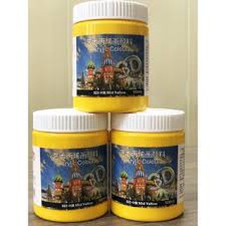 Màu acrylic 3D 500ml vẽ ngoài trời, vẽ trên mọi chất liệu