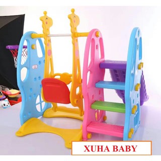 CẦU TRƯỢT TRẺ EM - 5 TRONG 1 (Học tiếng Anh online với giáo viên nước ngoài)
