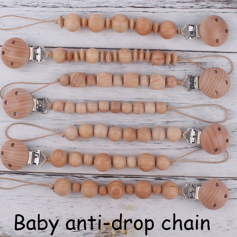 Giá Đỡ Núm Vú Giả Dạng Chuỗi Hạt Không BPA Không Chứa BPA Cho Trẻ Sơ Sinh