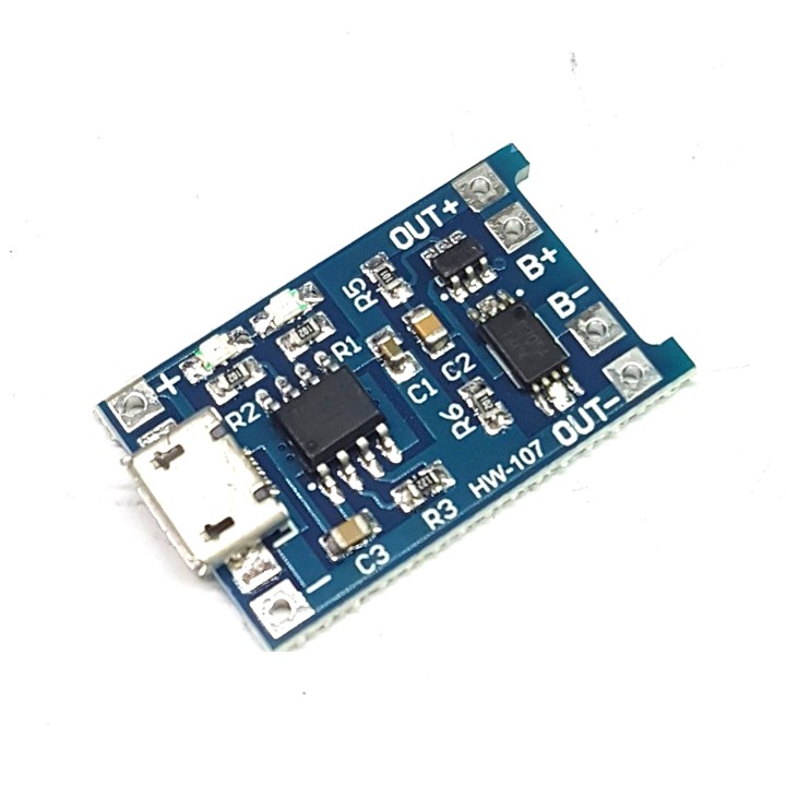 Mạch sạc cell pin 18650 có bảo vệ TP4056