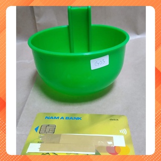 G03 - 10 cái GÁO DỪA NHỰA TRÒN DẺO chiến kê, gà tre, nòi, TIỂU, phi 11