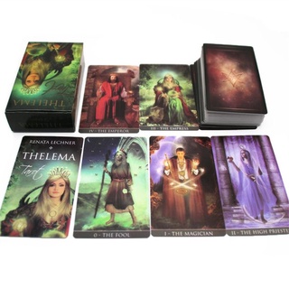 Bộ Bài Thelema Tarot Size Thường Nifoki A3