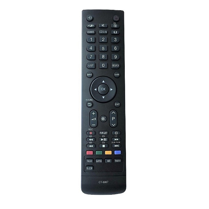 Remote Điều Khiển TV TOSHIBA CT-8067 (Kèm Pin AAA)