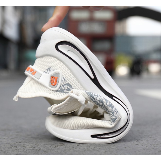 Giày nam trắng ngà thể thao | BigBuy360 - bigbuy360.vn