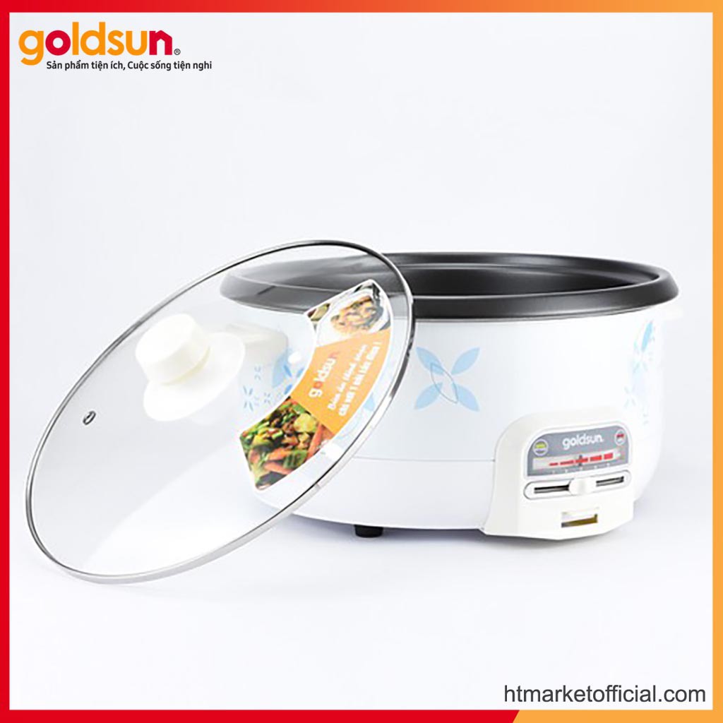 Nồi lẩu điện đa năng GOLDSUN CF1202MTB Chính Hãng tại HCM