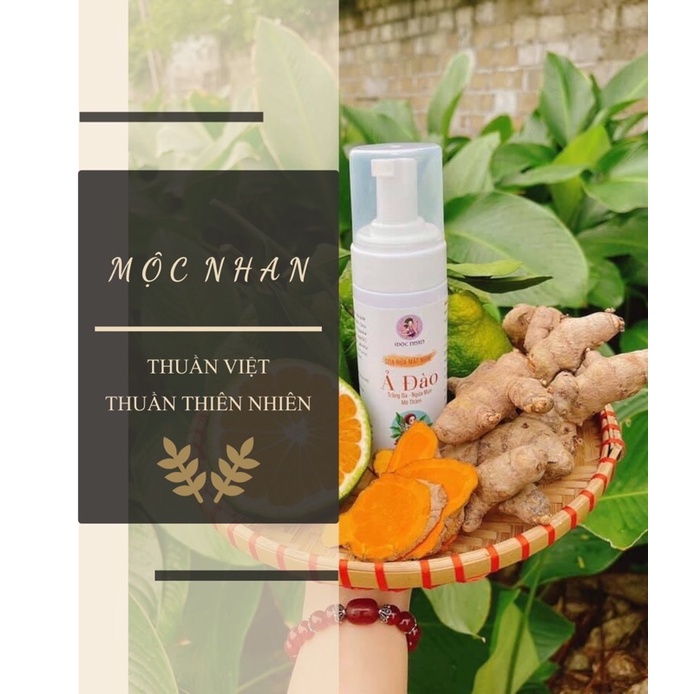 Sữa Rửa Mặt Nghệ Ả Đào Mộc Nhan