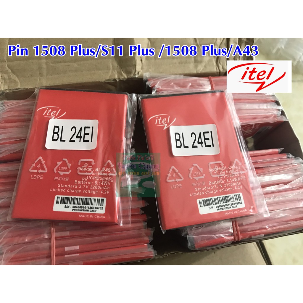 Pin 1508Plus/a43/S11 Plus/A13 -itel