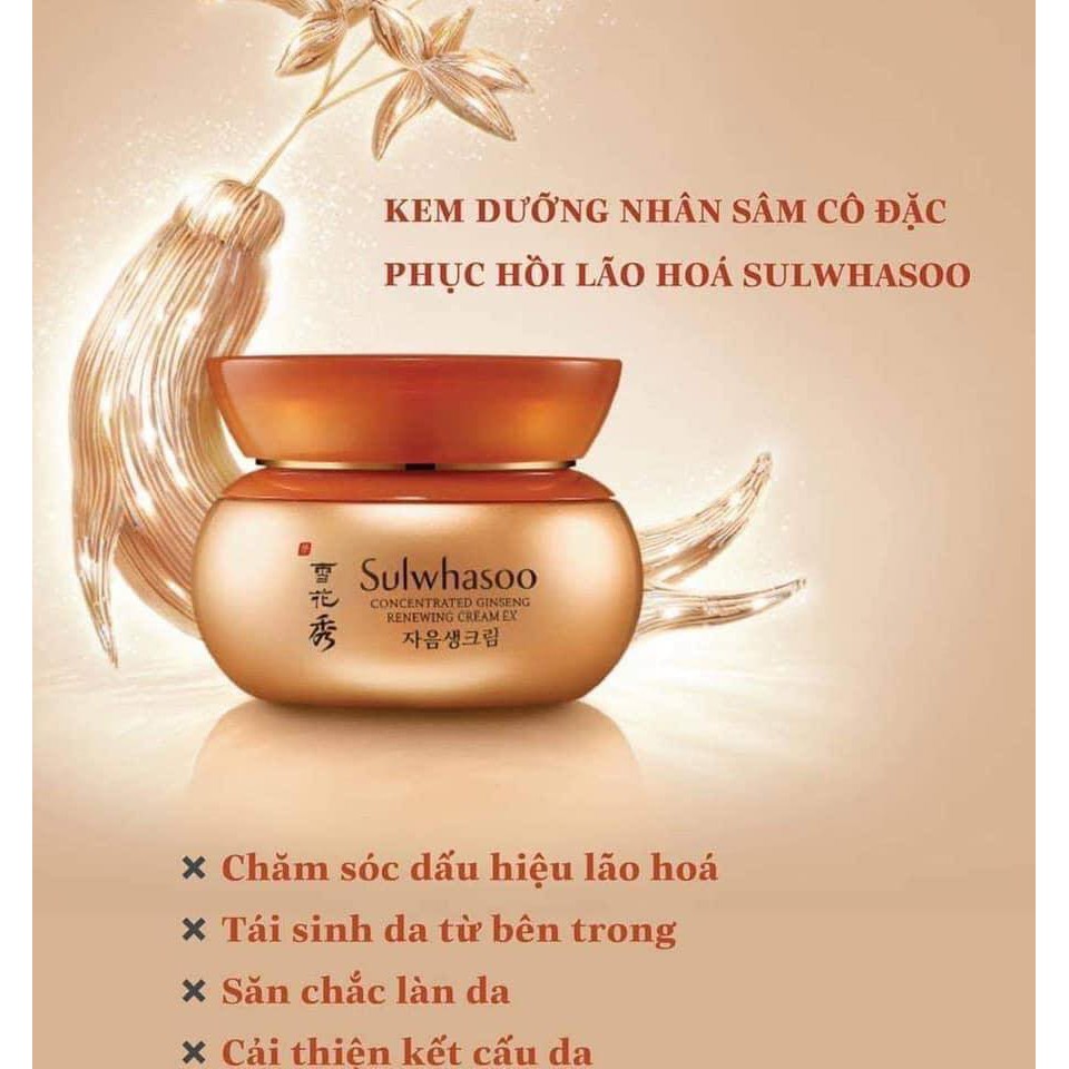 KEM DƯỠNG NHÂN SÂM SULWHASOO MINI