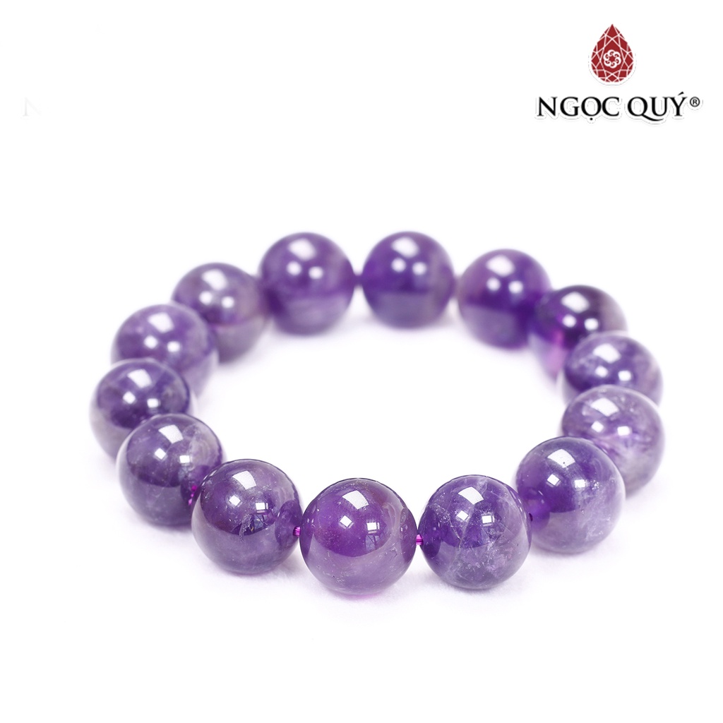 Vòng tay TA tím - Ngọc Quý