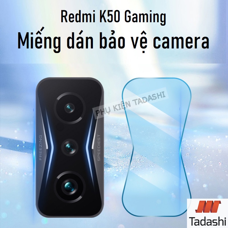 Miếng Dán Bảo Vệ Camera Xiaomi Redmi K50/ K50 Pro/ K50 Gaming/ K40S, Poco F4 GT/ Poco F4 5G Trong Suốt, Chống Trầy Xước.