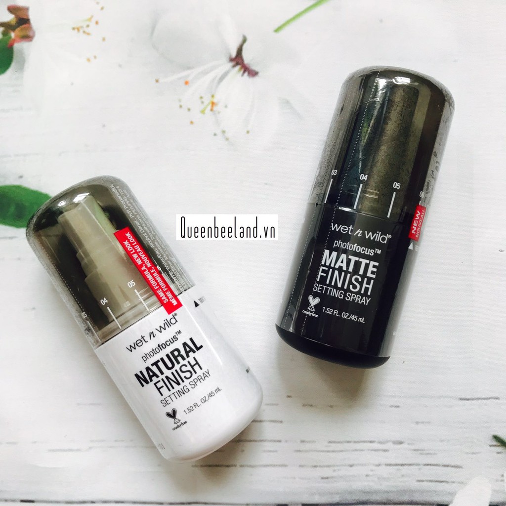 XỊT KHÓA LỚP MAKEUP WET N WILD PHOTOFOCUS SETTING SPRAY