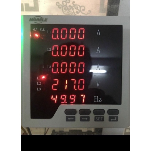 Đồng hồ đo kết hợp Volt Ampe và tần số Morele JJ-96UIF