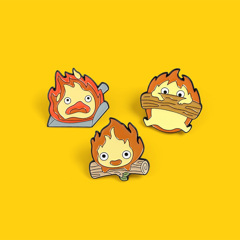 Ghim Cài Áo Hoạt Hình Demon Cassifah Tráng Men Tùy Chỉnh Làm Quà Tặng Cho Bạn Bè