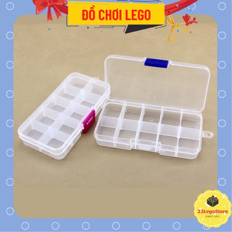Bộ dụng cụ hỗ trợ lắp ráp mô hình lego bao gồm hộp đựng và keo dán