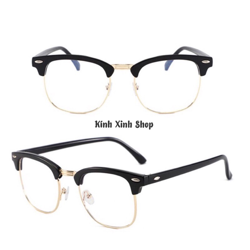 Kính gọng nửa viền cổ điển cao cấp cho Nam và Nữ | BigBuy360 - bigbuy360.vn