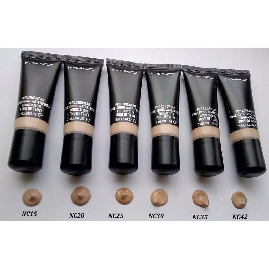 Kem nền MAC NC25 Chống Nước Pro Longwear Nourishing Waterproof Foundation - 25ml