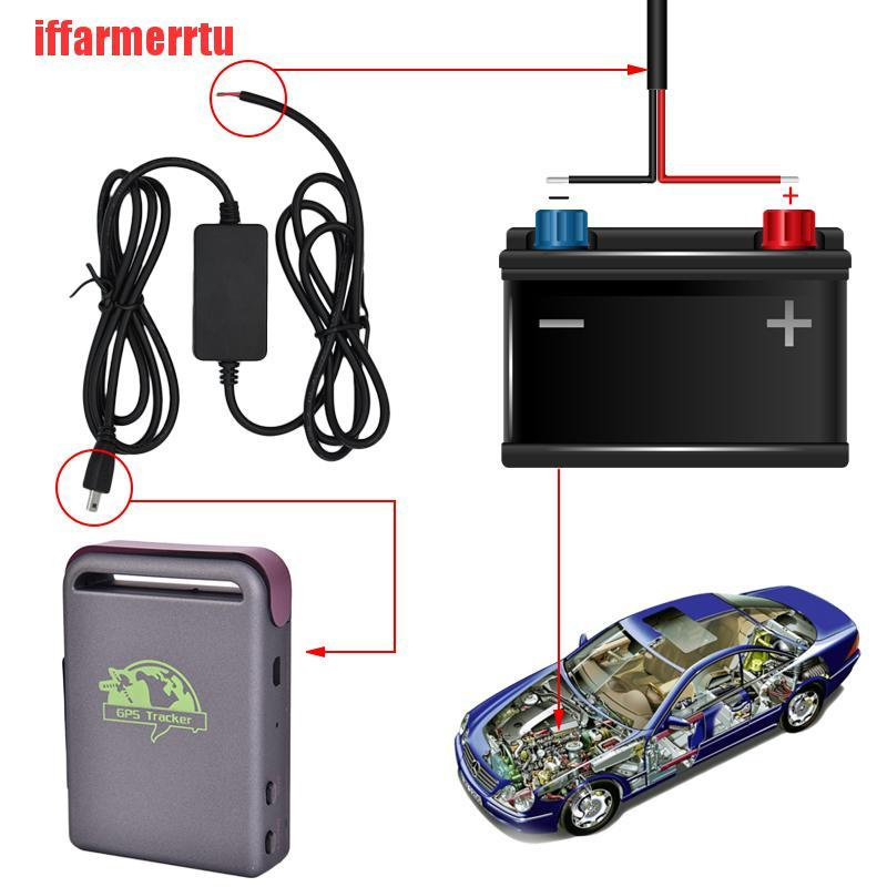 {iffarmerrtu}Portable Car GPS Tracker Personal Drone Tracking Device System TK102 Real Time HZQ