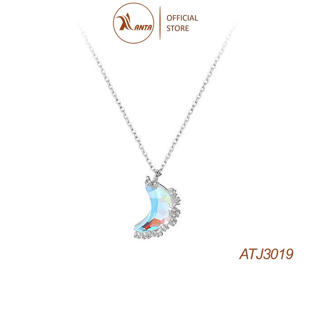 Dây chuyền bạc 925 mặt hình mặt trăng khuyết thay đổi màu sắc dành cho nữ ANTA Jewelry - ATJ3019