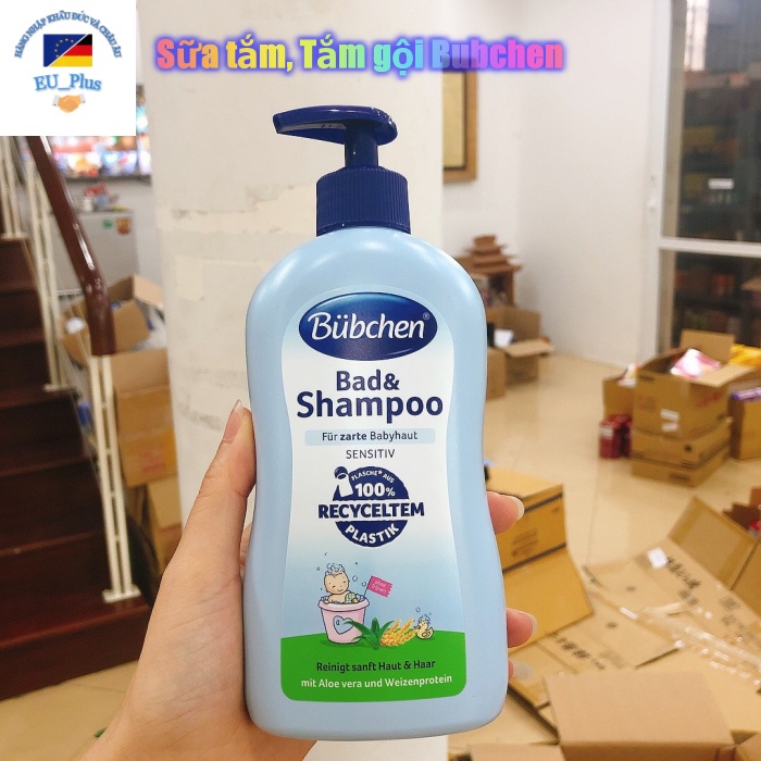 Sữa tắm, dầu gội Bubchen cho bé 1000ml size to - Đức