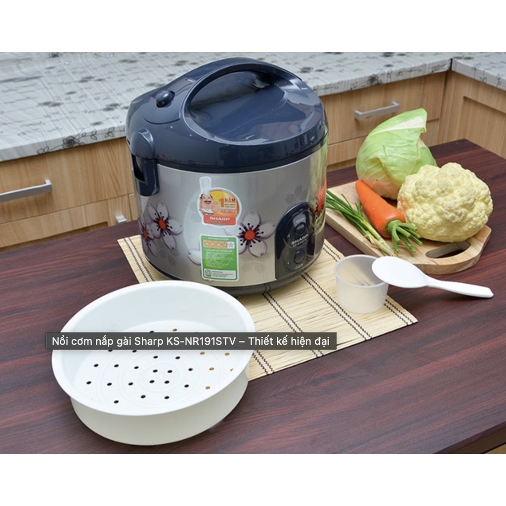 Nồi cơm điện Sharp KS-191STV